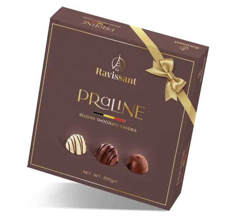 Праліне молочне 200г ТМ Ravissant